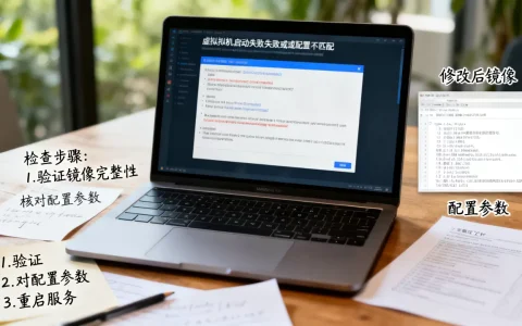 虚拟机镜像修改后，如何解决启动失败或配置不匹配问题？，怎么办