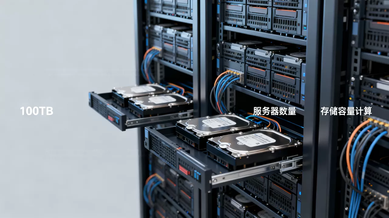 100TB大概需要多少服务器,存储容量怎么算? 100TB大概需要多少服务器,存储容量怎么算?