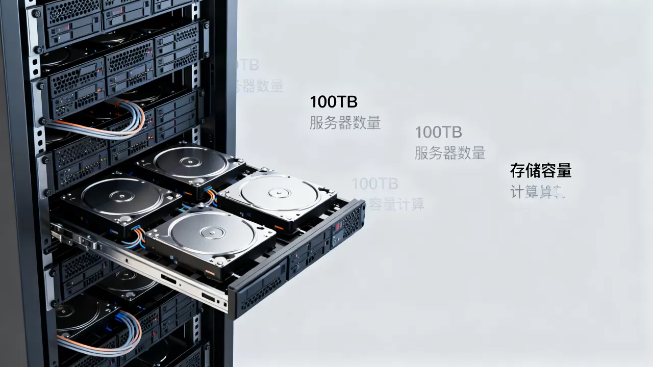 100TB大概需要多少服务器,存储容量怎么算? 100TB大概需要多少服务器,存储容量怎么算?
