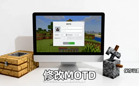 我的世界服务器MOTD怎么改，有没有详细教程？