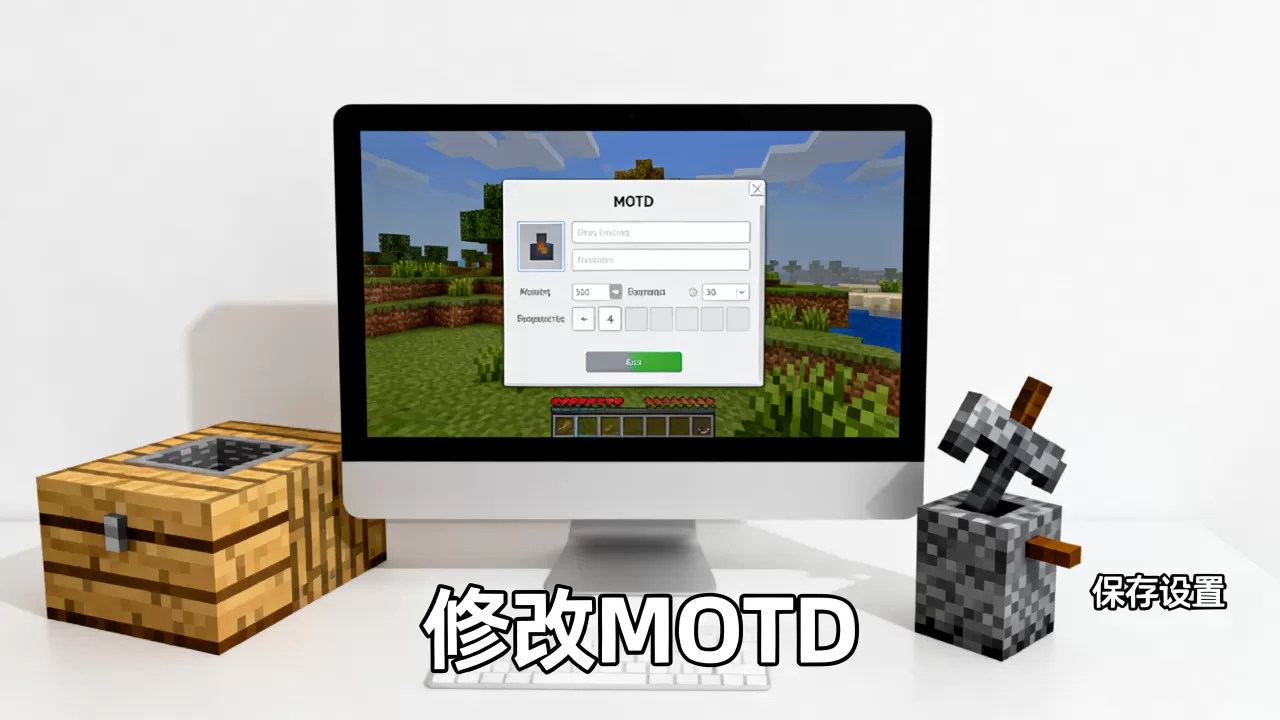 我的世界服务器MOTD怎么改,有没有详细教程? 我的世界服务器MOTD怎么改,有没有详细教程?