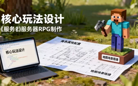 我的世界服务器RPG是怎么制作的？，有哪些设计要点？