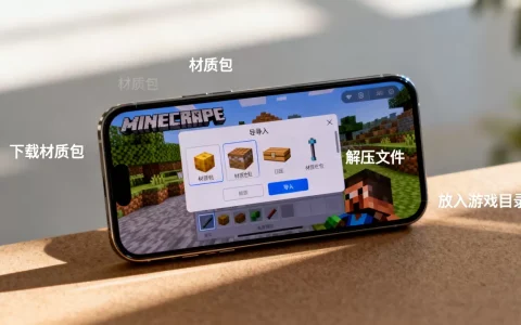 我的世界PE服务器怎么换材质包，手机版材质包如何导入？