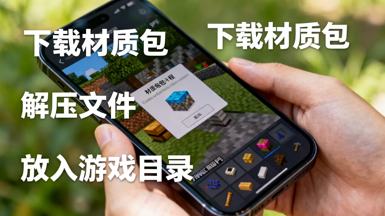 我的世界PE服务器怎么换材质包,手机版材质包如何导入? 我的世界PE服务器怎么换材质包,手机版材质包如何导入?
