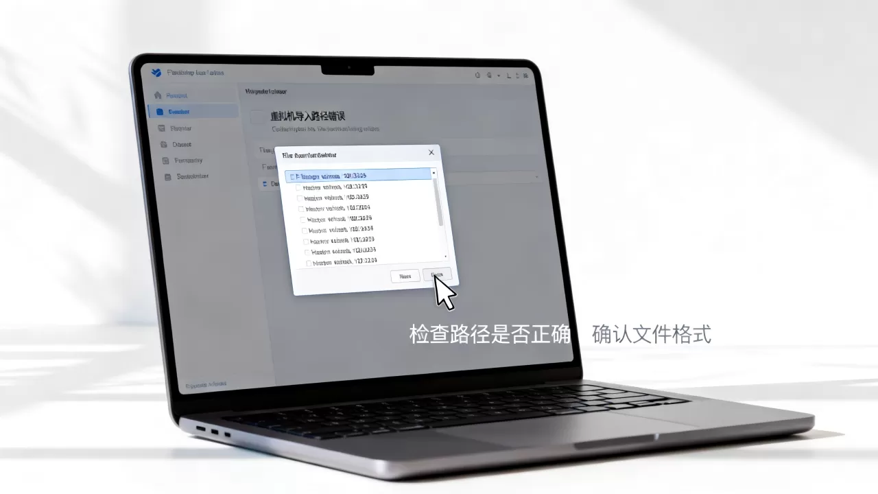 导入虚拟机路径时找不到正确路径怎么办?,虚拟机导入路径错误如何解决? 导入虚拟机路径时找不到正确路径怎么办?,虚拟机导入路径错误如何解决?