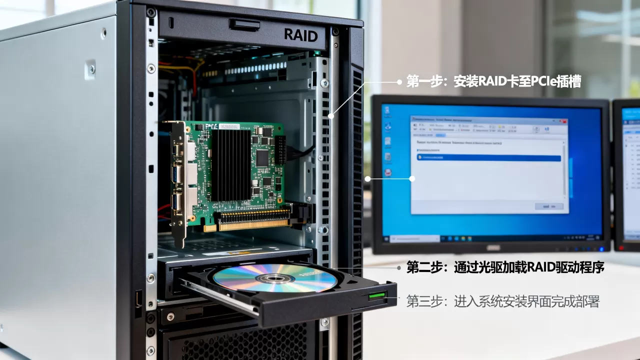 服务器怎么装RAID驱动安装系统,有哪些步骤? 服务器怎么装RAID驱动安装系统,有哪些步骤?