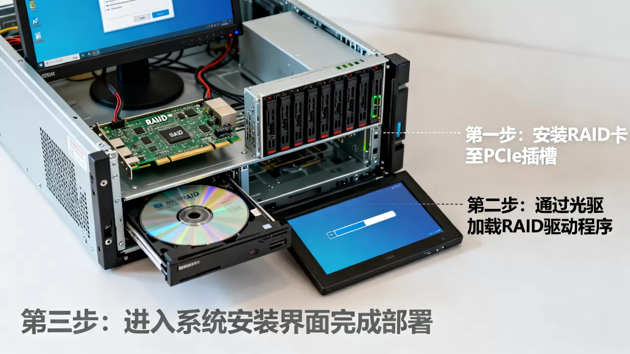 服务器怎么装RAID驱动安装系统,有哪些步骤? 服务器怎么装RAID驱动安装系统,有哪些步骤?