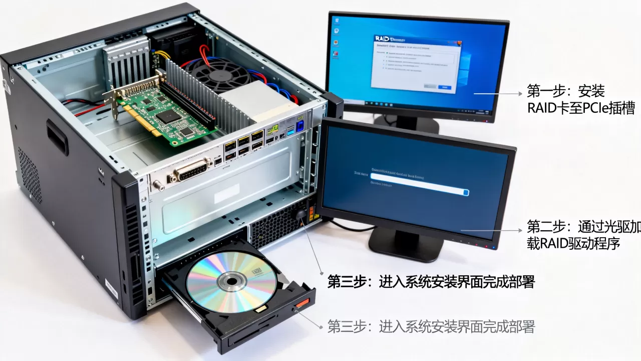 服务器怎么装RAID驱动安装系统,有哪些步骤? 服务器怎么装RAID驱动安装系统,有哪些步骤?