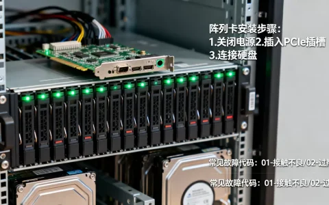 r4900服务器阵列卡怎么用才对，有哪些常见故障？