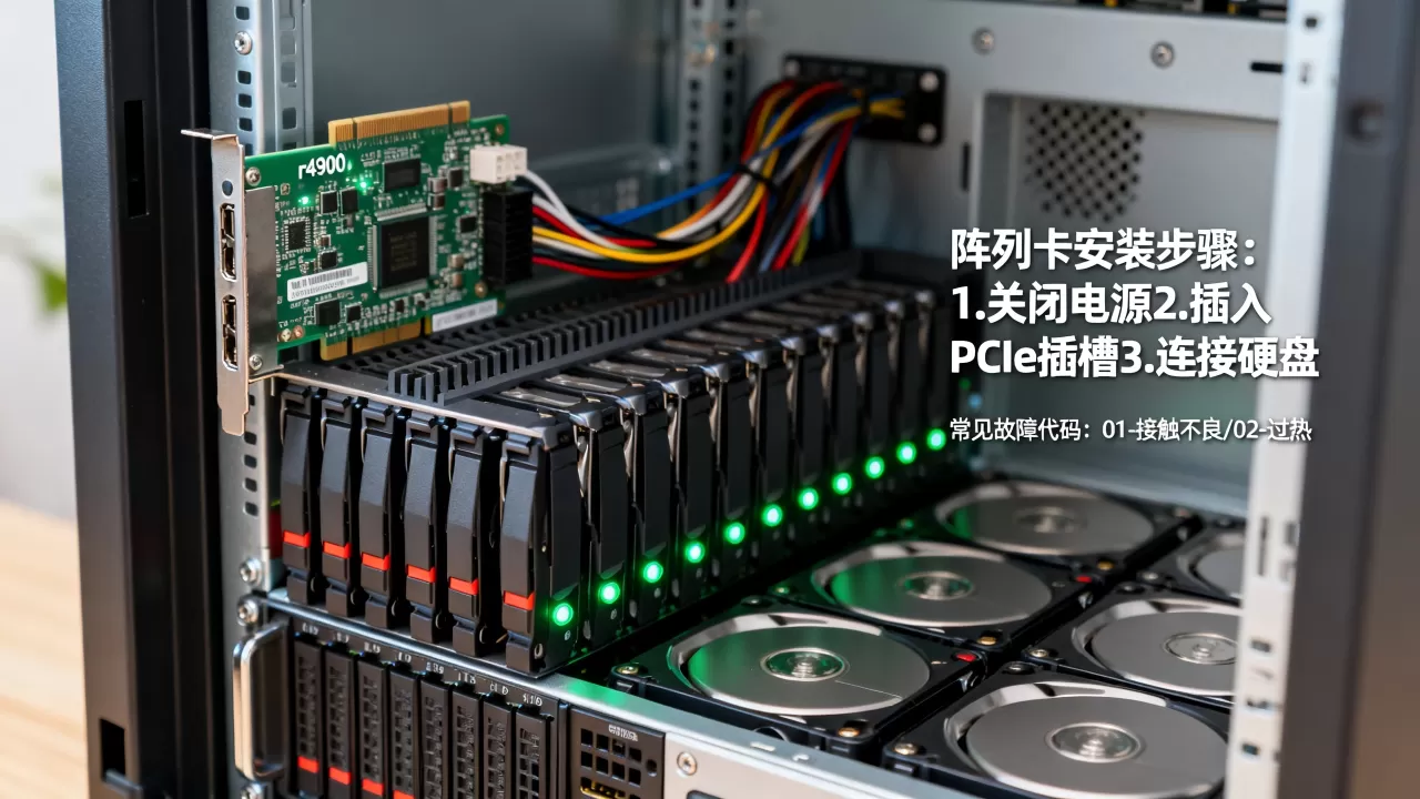 r4900服务器阵列卡怎么用才对,有哪些常见故障? r4900服务器阵列卡怎么用才对,有哪些常见故障?