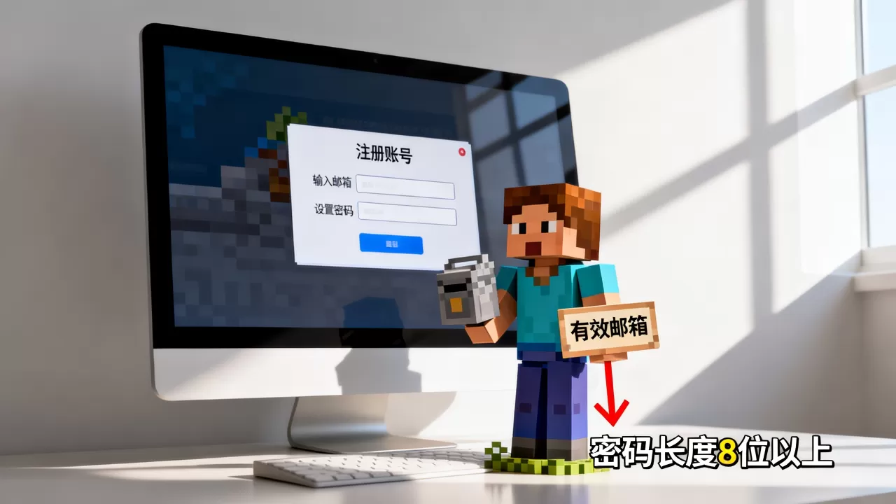 我的世界AC服务器怎样注册账号,需要什么条件? 我的世界AC服务器怎样注册账号,需要什么条件?