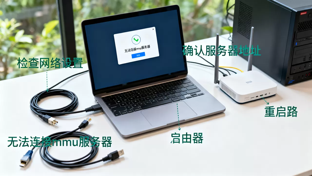 为什么无法和mmu服务器进行连接,怎么解决? 为什么无法和mmu服务器进行连接,怎么解决?