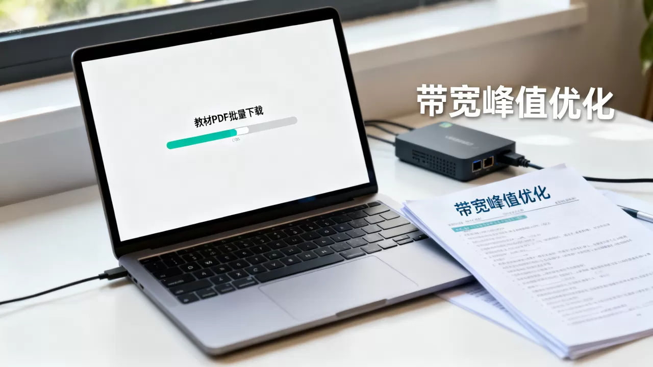 开学季教材PDF批量下载带宽峰值咋解决,带宽峰值怎么优化? 开学季教材PDF批量下载带宽峰值咋解决,带宽峰值怎么优化?