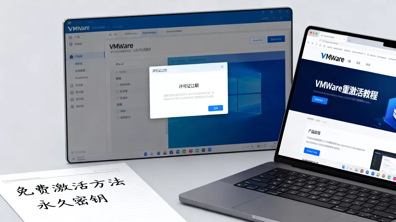 VMware虚拟机过期了怎么办?免费重激活方法有哪些?VMware永久激活密钥 VMware虚拟机过期了怎么办?免费重激活方法有哪些?VMware永久激活密钥