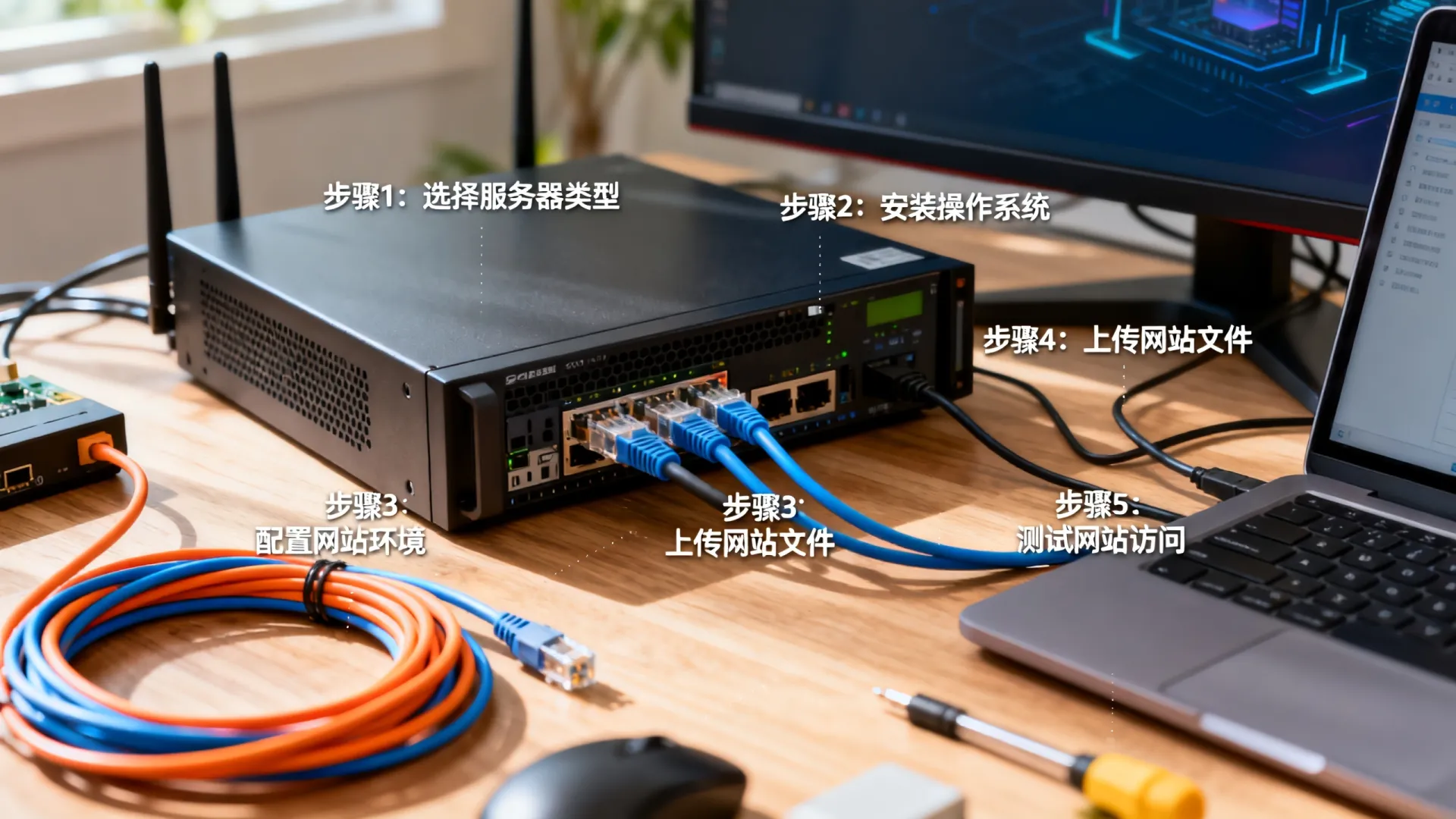 服务器怎么搭建网站？服务器搭建站的详细步骤教程