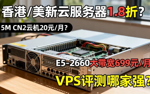 香港/美新云服务器1.8折?5M CN2云机20元/月?E5-2660大带宽699元/月,VPS评测哪家强?