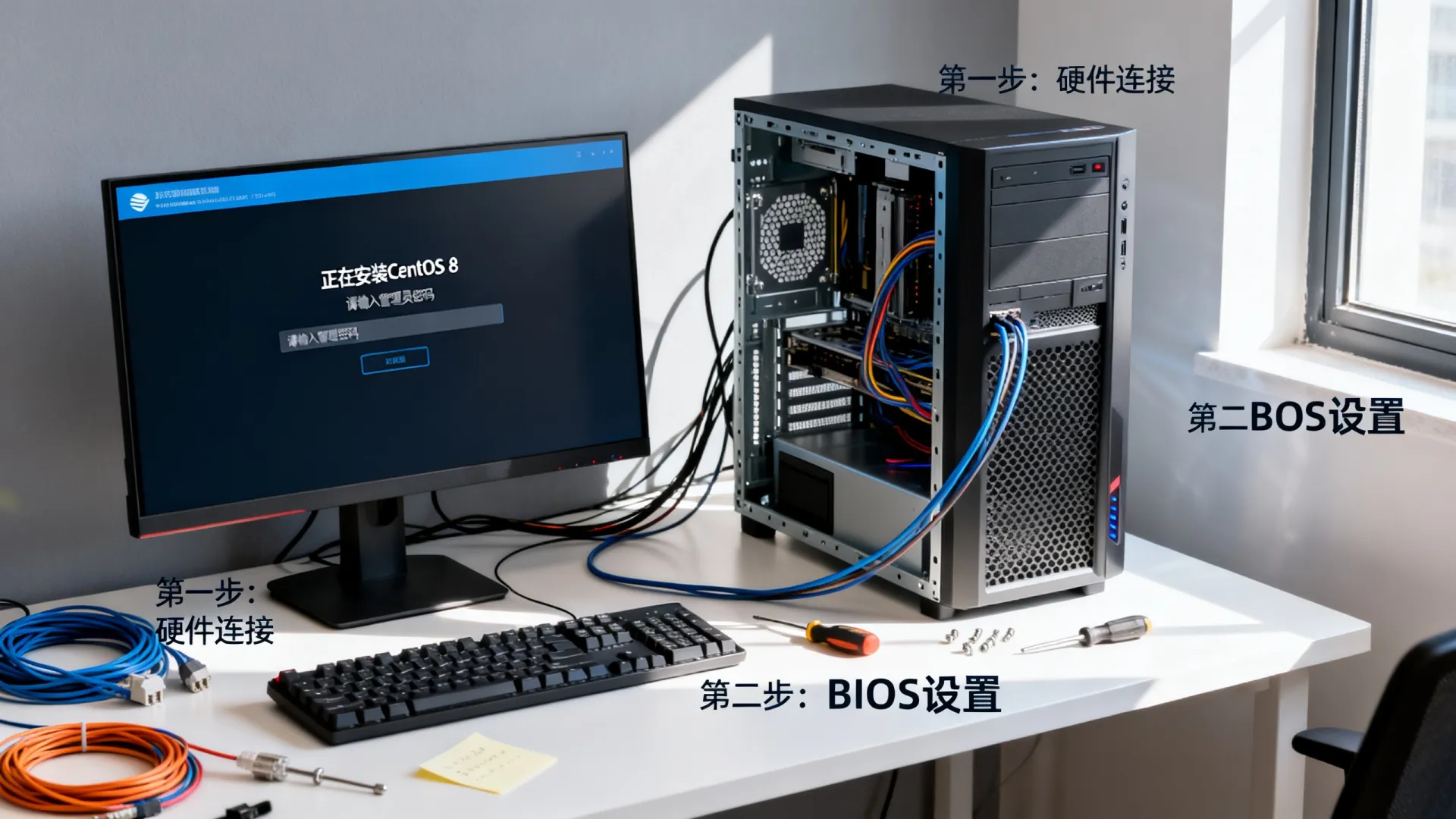 服务器操作系统怎么搭建，新手如何从零开始配置系统