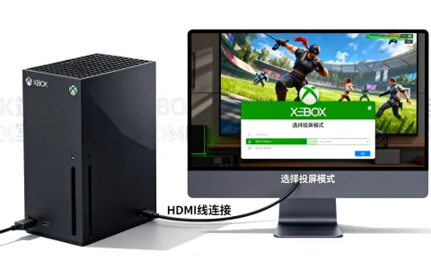 Xbox怎么连电脑,Xbox与电脑连接怎么投屏