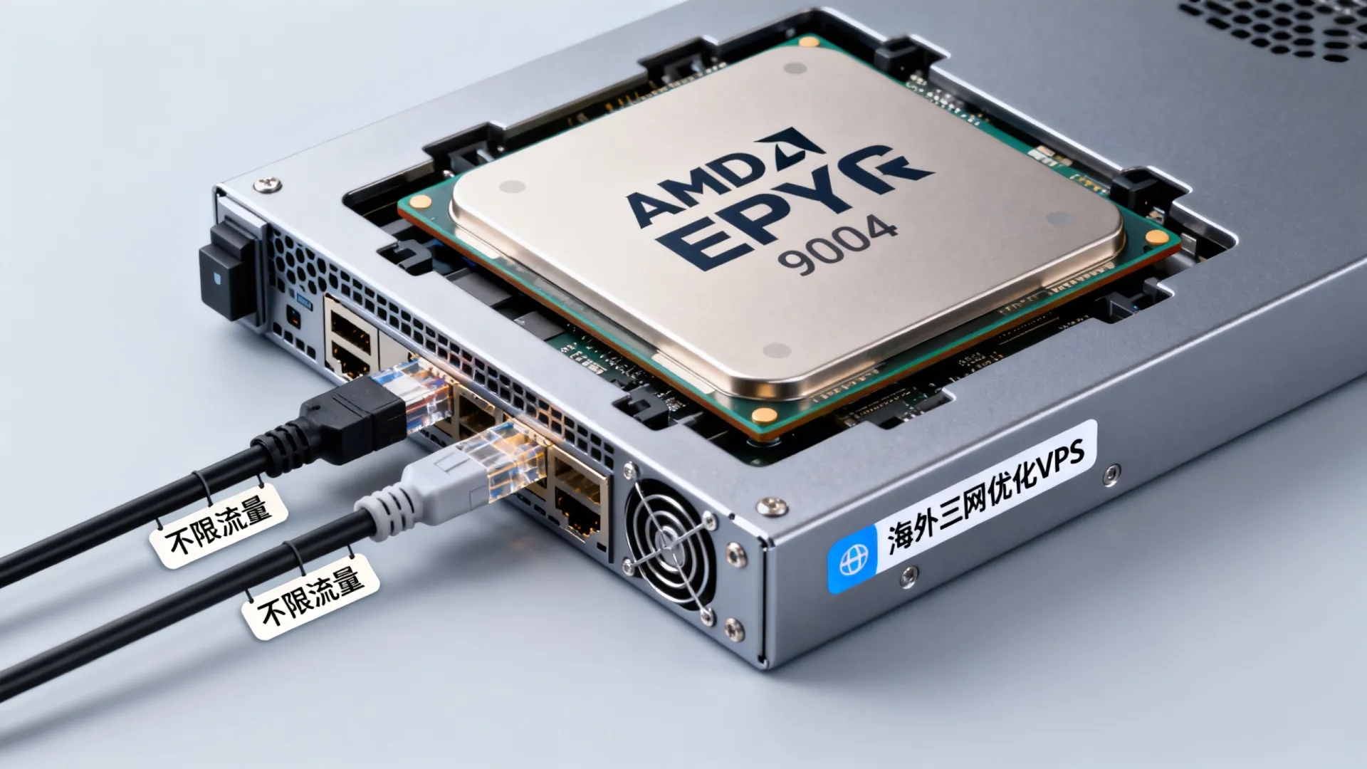 海外三网优化VPS哪家好？不限流量AMD EPYC 9004怎么样
