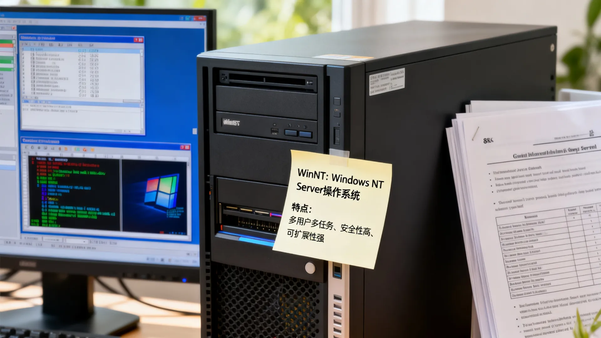 服务器操作系统WinNT有哪些特点，WinNT是什么意思