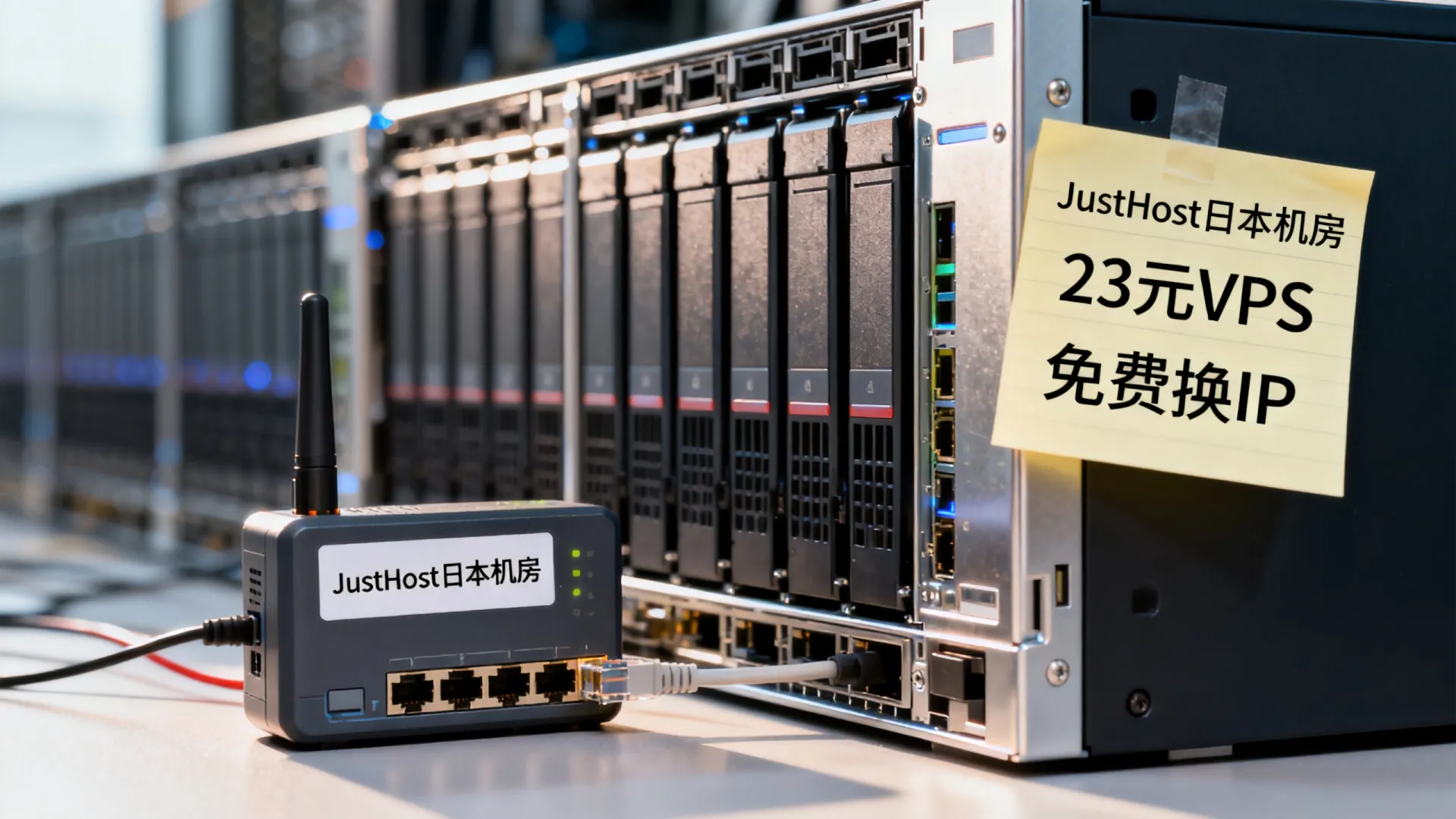 JustHost日本机房怎么样？23元起的VPS能免费换IP吗？