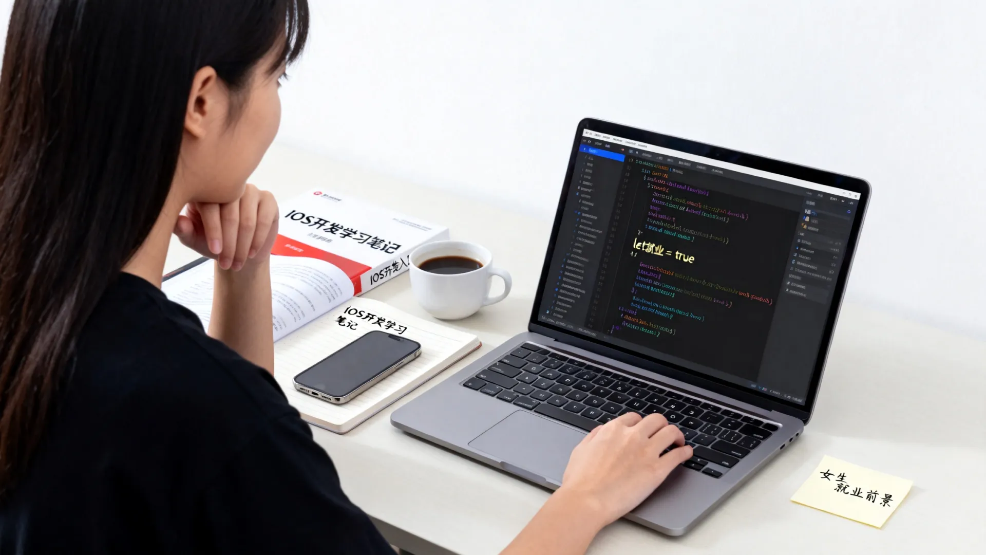 ios开发女生
