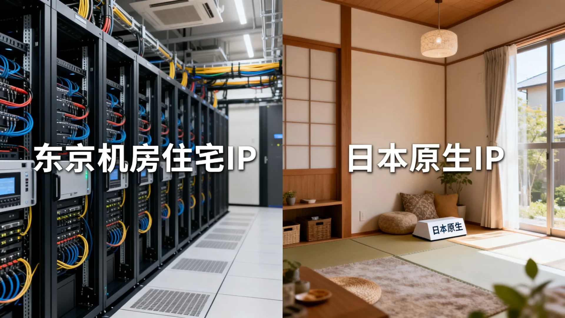东京机房住宅IP 日本原生ip - DDR5内存,不限制流量 东京机房住宅IP 日本原生ip