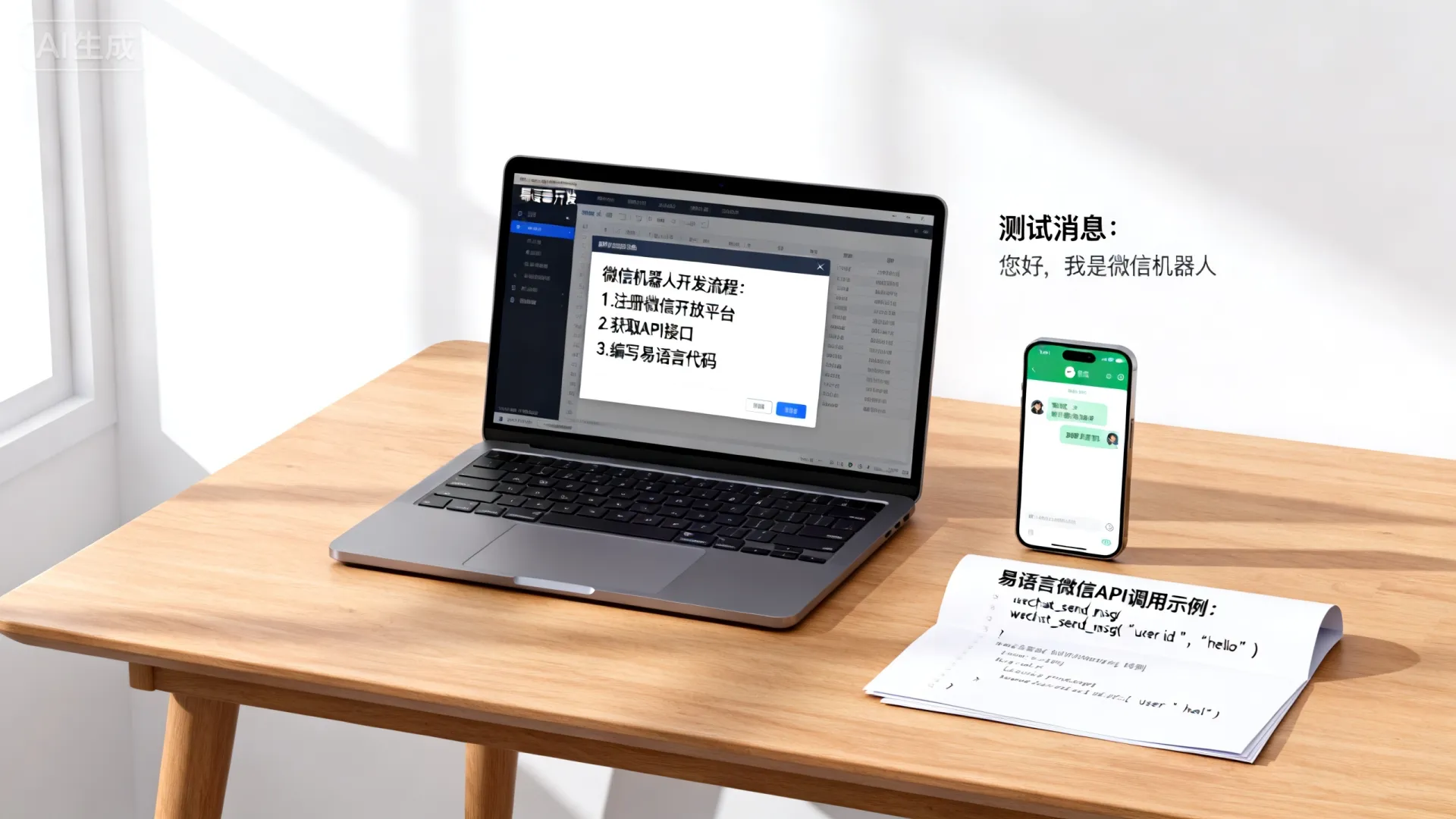 如何快速上手微信机器人开发?易语言微信开发实战教程 如何快速上手微信机器人开发?易语言微信开发实战教程