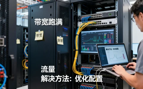 服务器带宽跑满了怎么办?带宽跑满的原因及解决方法