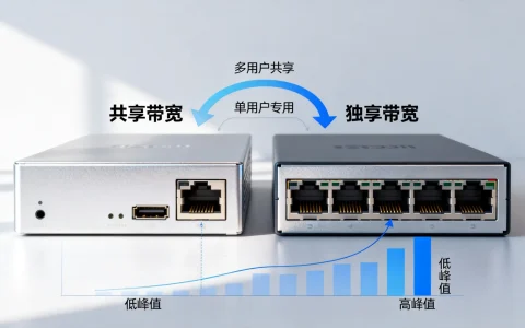 共享带宽和独享带宽哪个好？两者有什么区别？