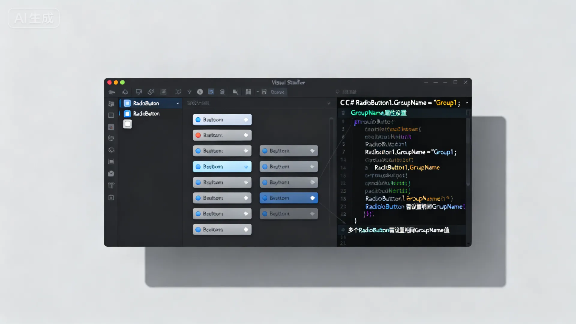 AspNet如何将多个RadioButton指定在一个组中 | AspNet控件组设置教程 AspNet如何将多个RadioButton指定在一个组中