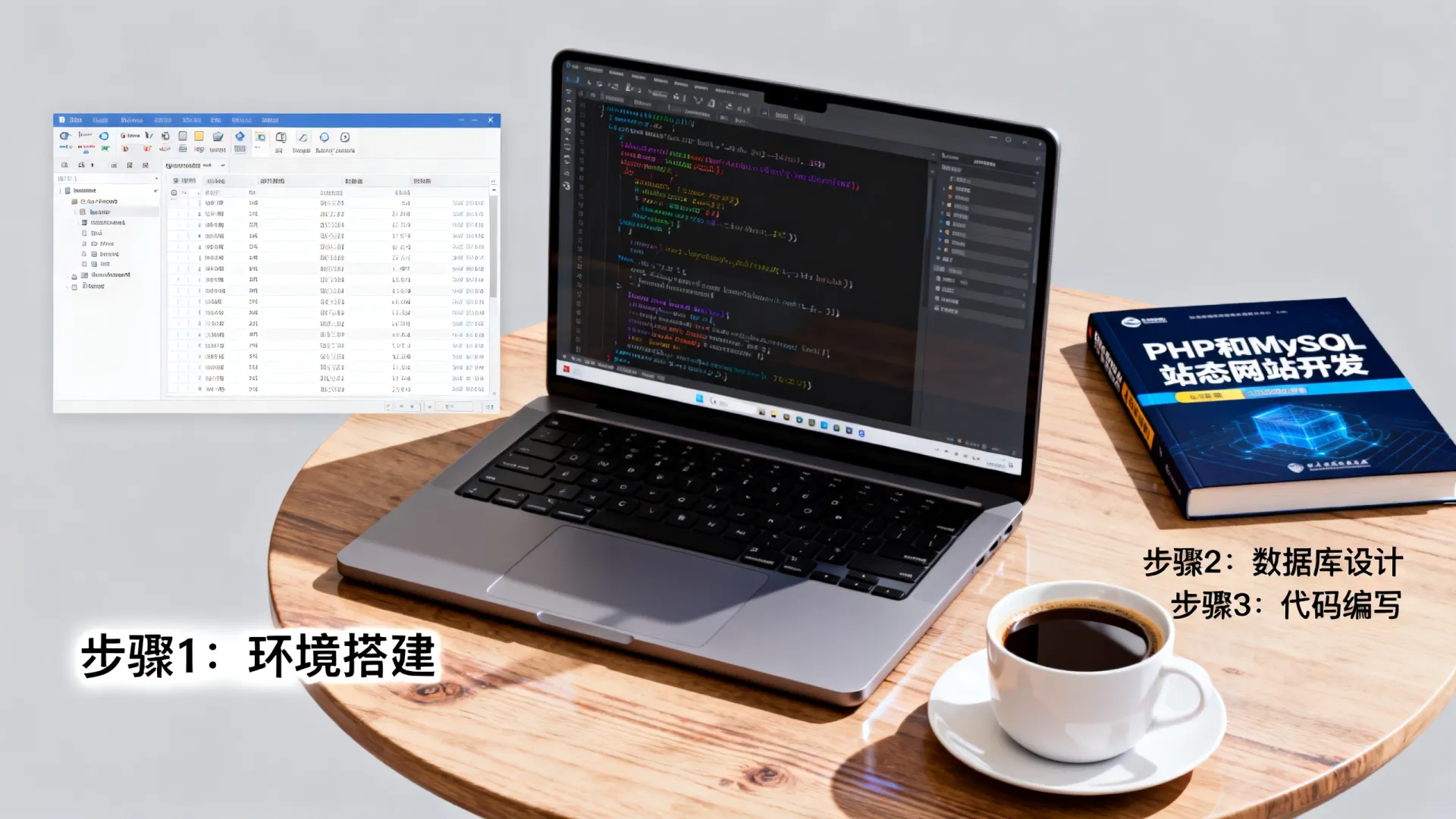 PHP和MySQL动态网站开发详细步骤怎么做? PHP和MySQL动态网站开发详细步骤怎么做?