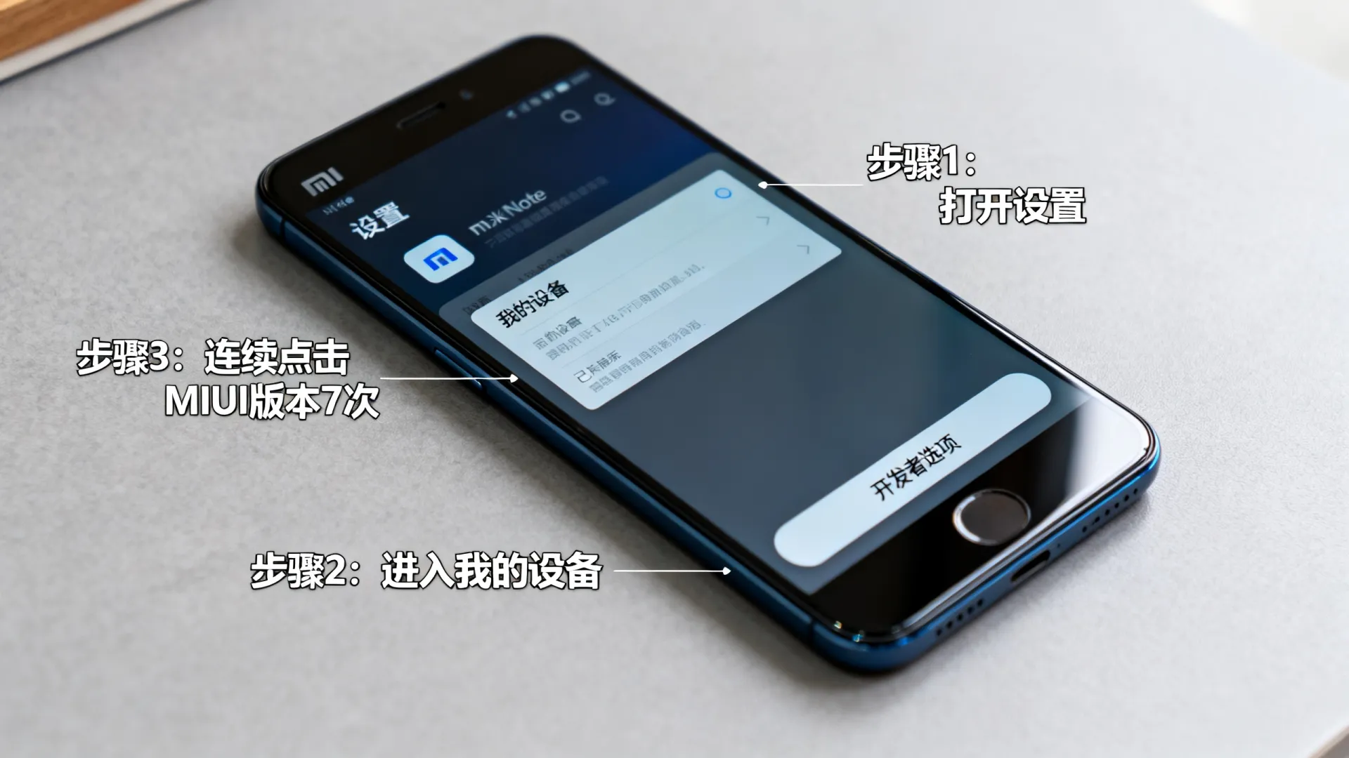 小米note开发选项在哪里 小米note开发选项在哪里