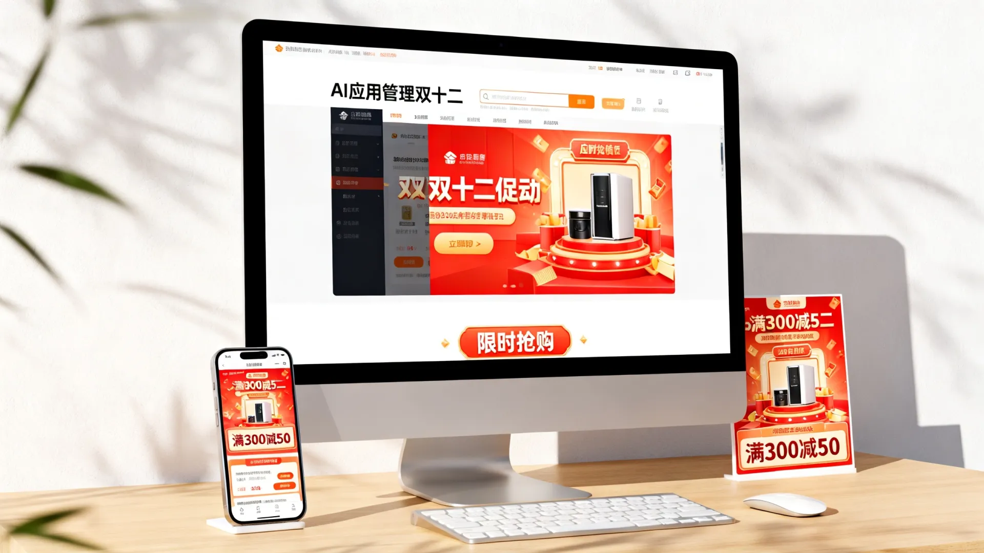 AI应用管理双十二促销活动 AI应用管理双十二促销活动