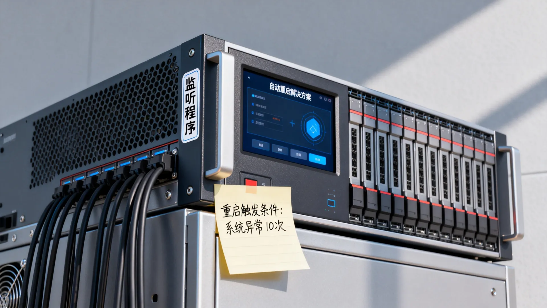 服务器监听程序突然重启?自动重启解决方案来了! 服务器监听程序突然重启?自动重启解决方案来了!