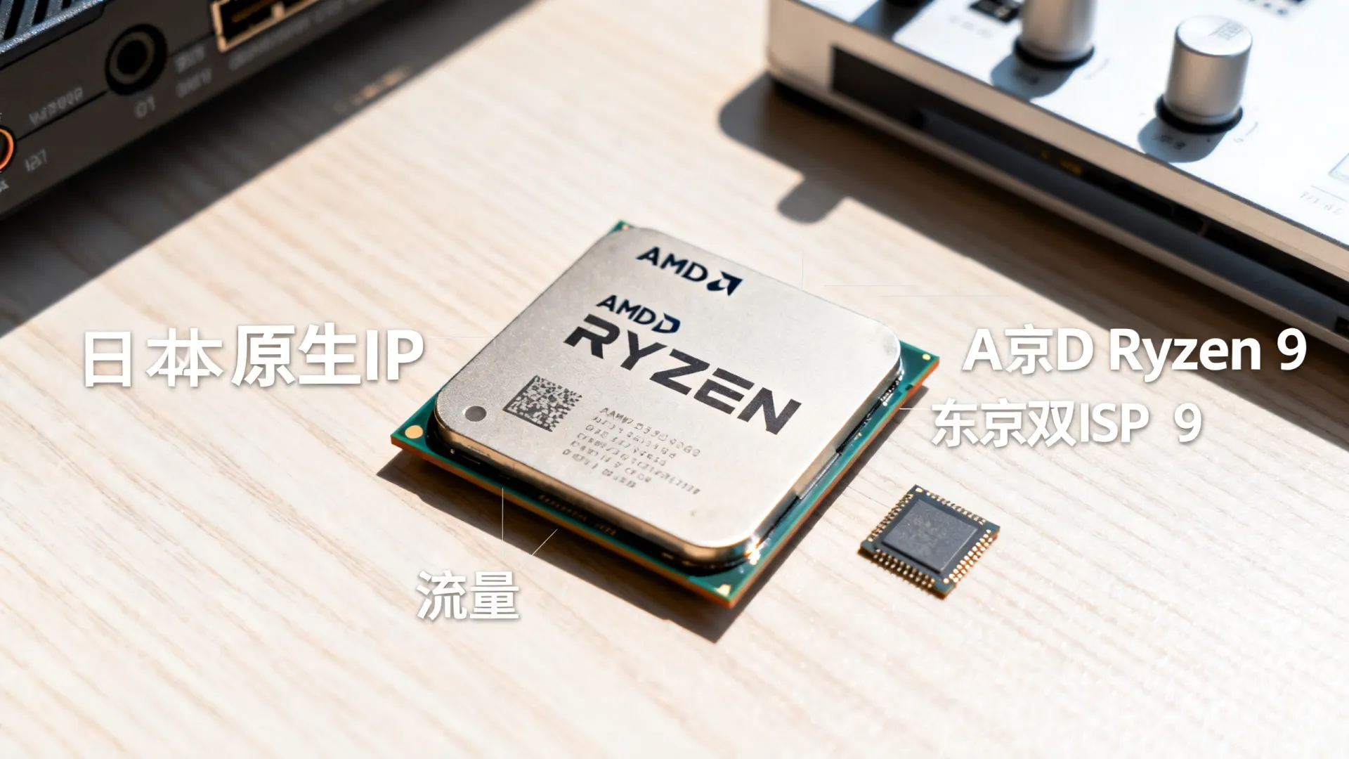 东京双ISP 日本原生ip - AMD Ryzen 9,流量用不完 东京双ISP 日本原生ip