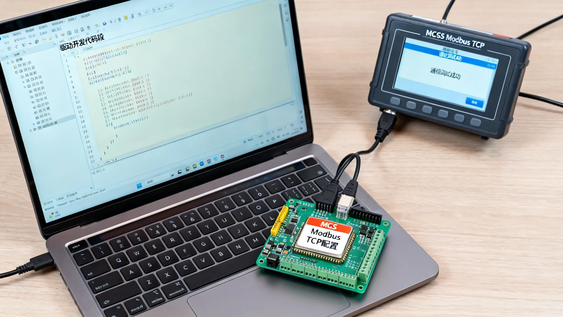 如何开发MCGS Modbus TCP驱动? | MCGS驱动开发实战全流程解析 如何开发MCGS Modbus TCP驱动