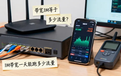 带宽1M等于多少流量？1M带宽一天能跑多少流量