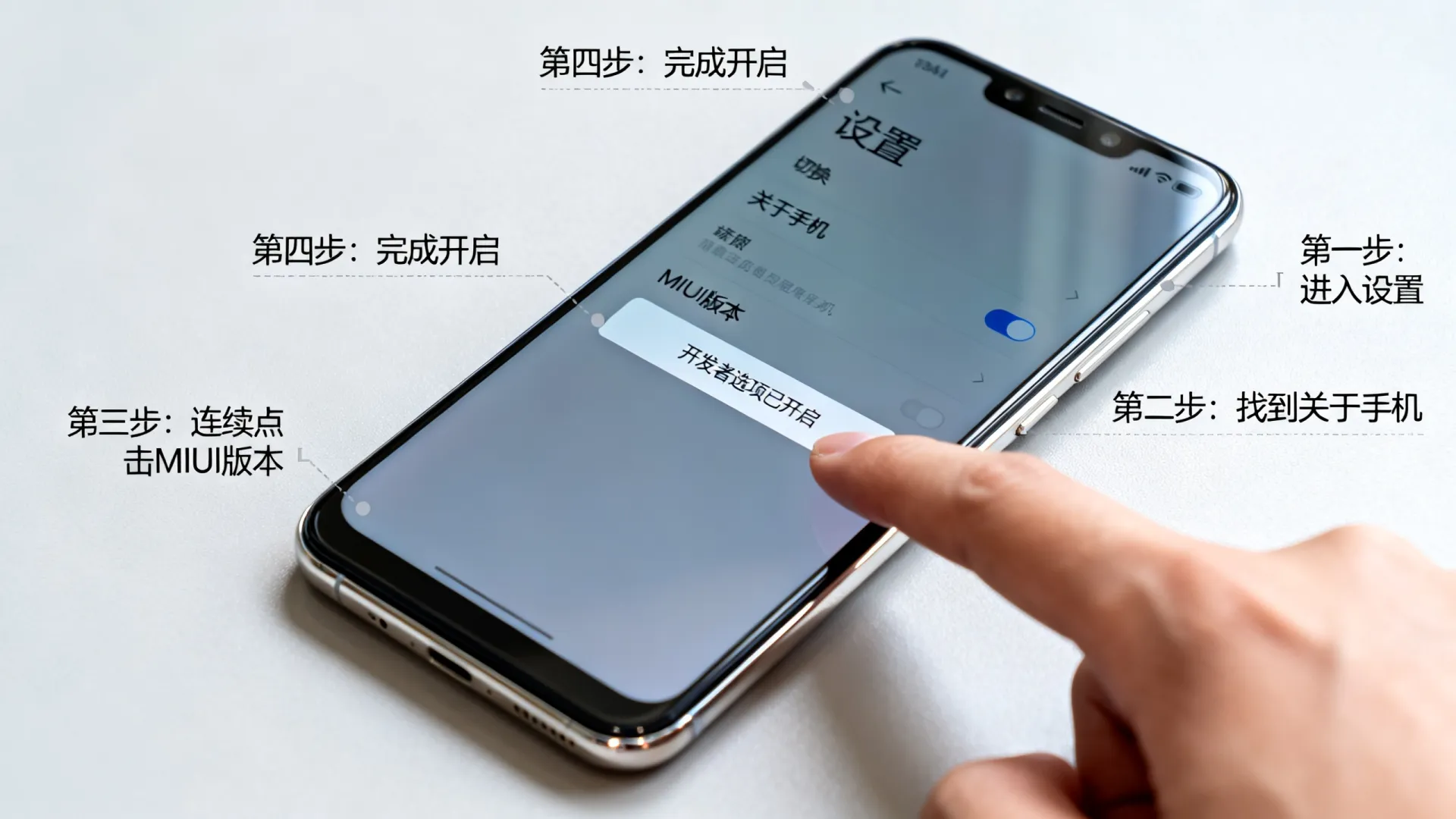 米8的开发选项在哪里 米8的开发选项在哪里