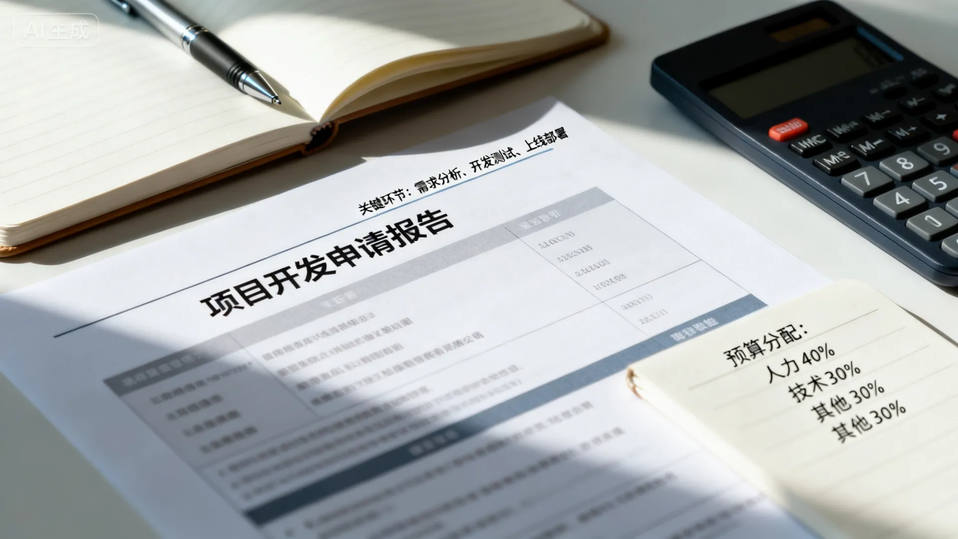 项目开发申请报告 项目开发申请报告