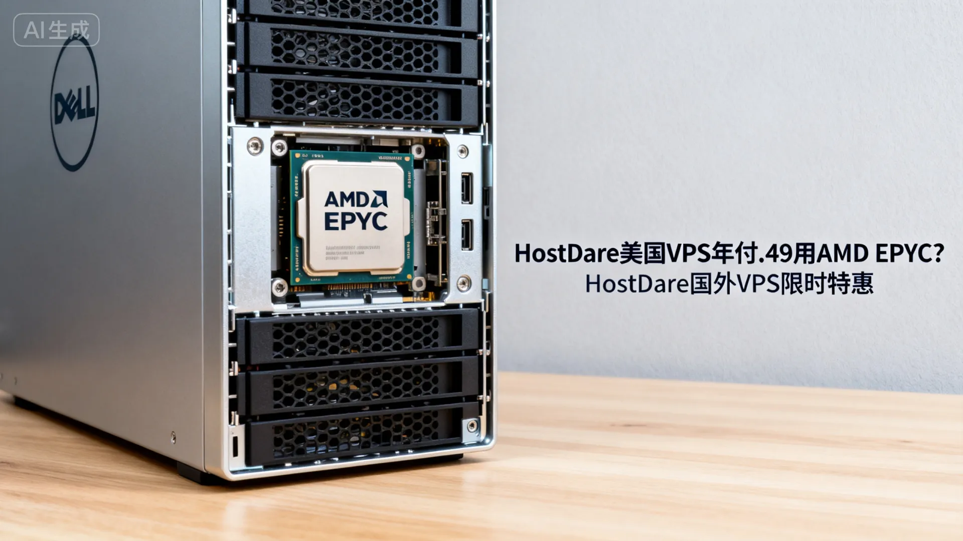 HostDare美国VPS年付.49用AMD EPYC?HostDare国外VPS限时特惠 HostDare美国VPS年付.49用AMD EPYC?HostDare国外VPS限时特惠