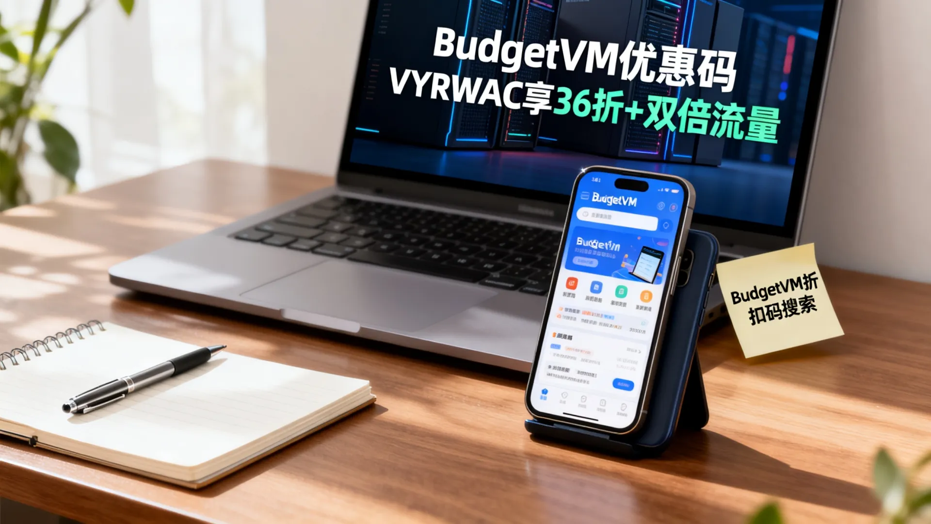 如何获取BudgetVM优惠码VYRWAC享36折