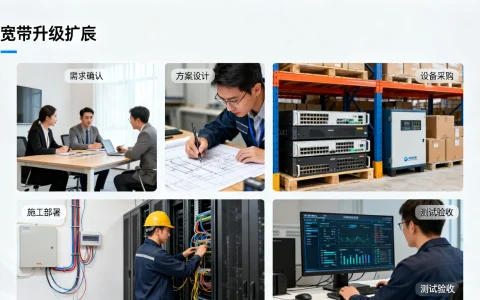 带宽升级扩容流程是怎样的?企业宽带扩容需要哪些步骤