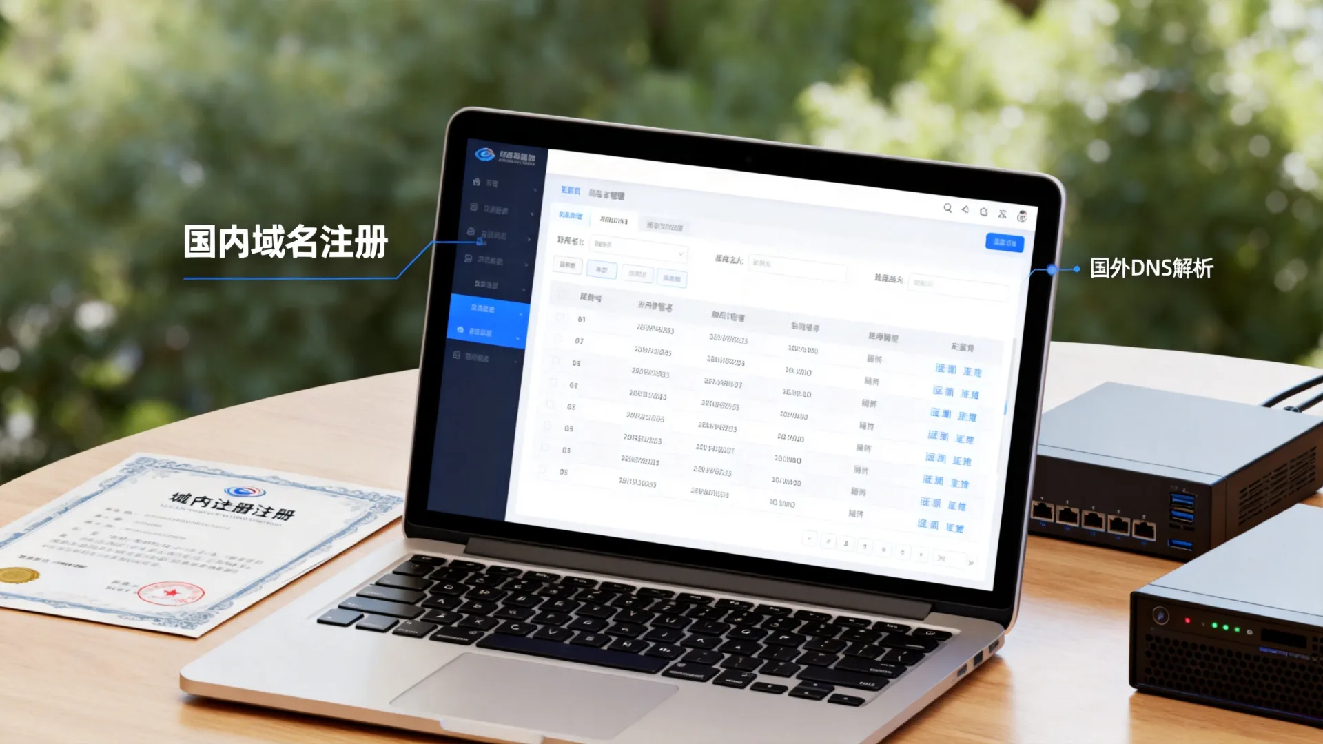 国内域名注册国外解析