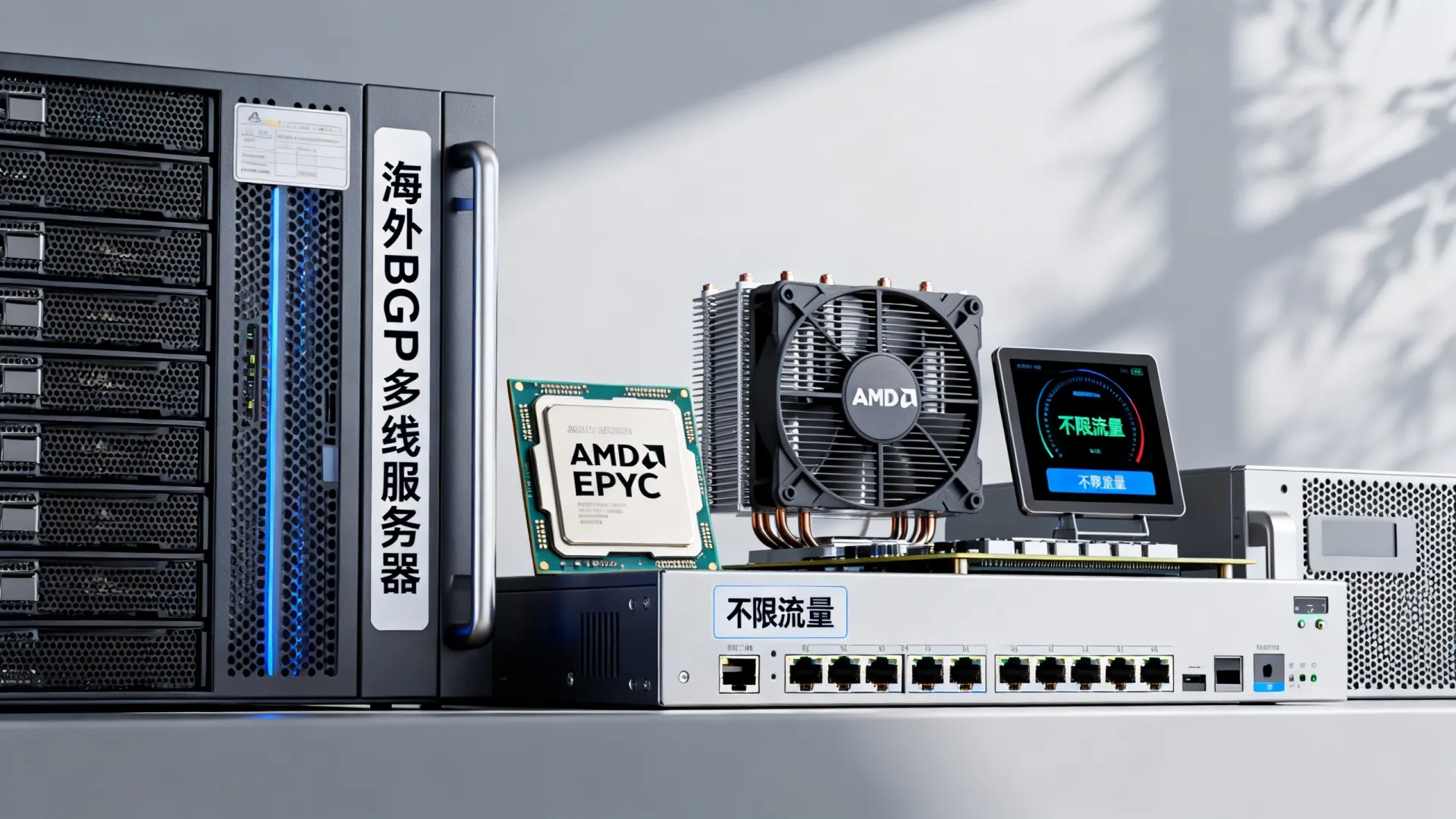 海外BGP多线服务器怎么样？AMD EPYC不限流量值得买吗？