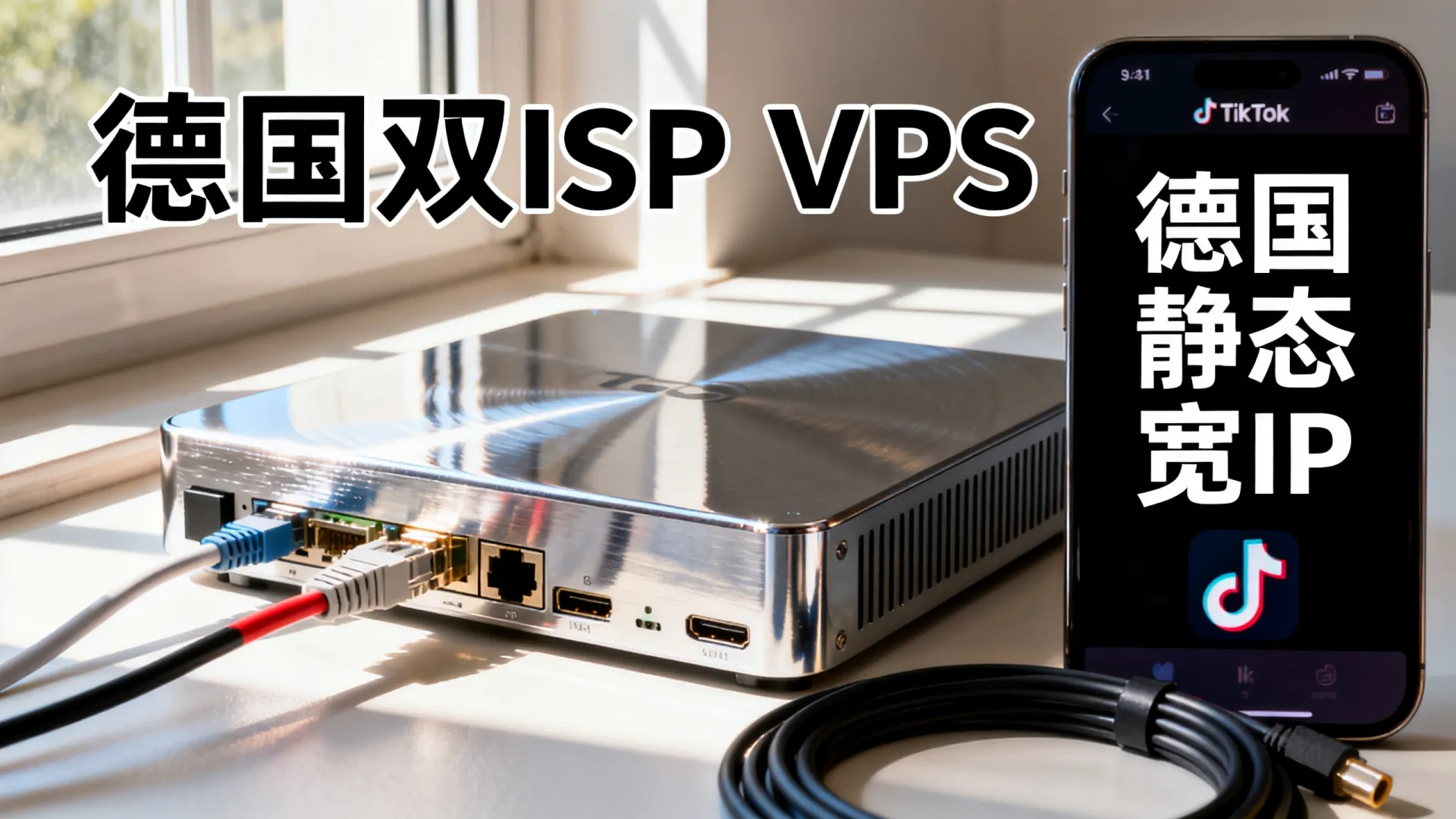 活动期间 IPRaft德国双ISP VPS测评:德国静态家宽原生IP,德国Tiktok本土流媒体解锁好,TK直播需用欧洲机房中转 活动期间 IPRaft德国双ISP VPS测评