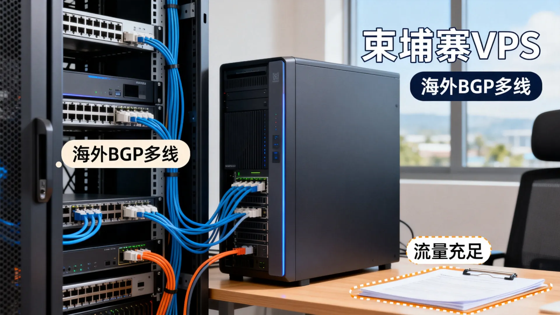 柬埔寨vps怎么样，海外BGP多线流量用不完吗