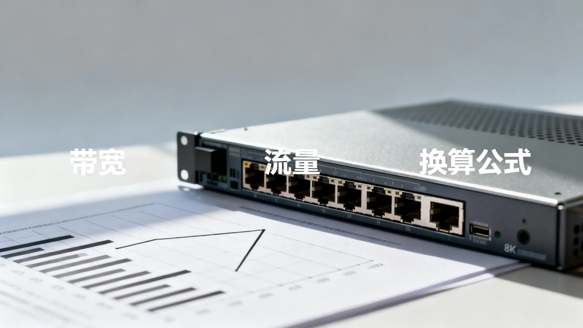 服务器带宽和流量什么关系？带宽和流量怎么换算？