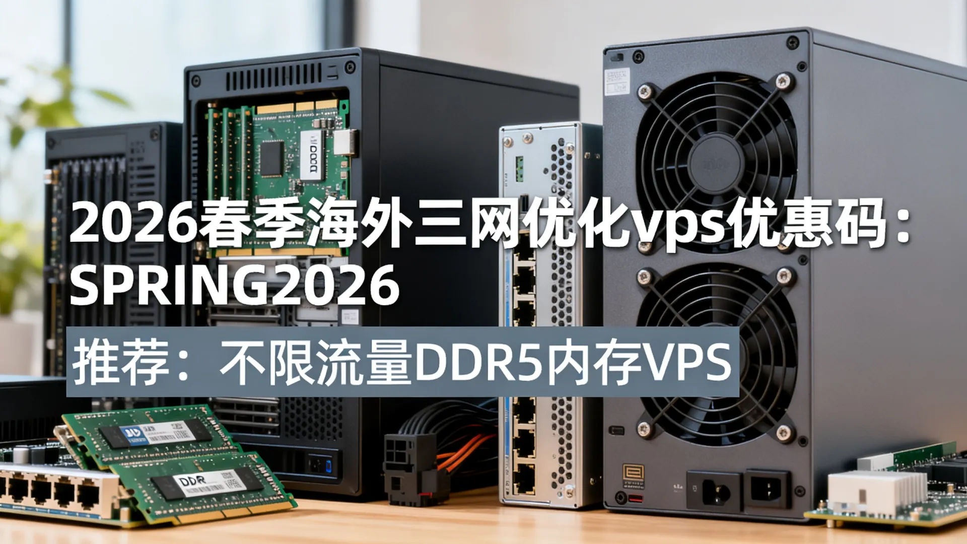 2026春季 海外三网优化 vps优惠码 - DDR5内存,不限制流量 2026春季 海外三网优化 vps优惠码