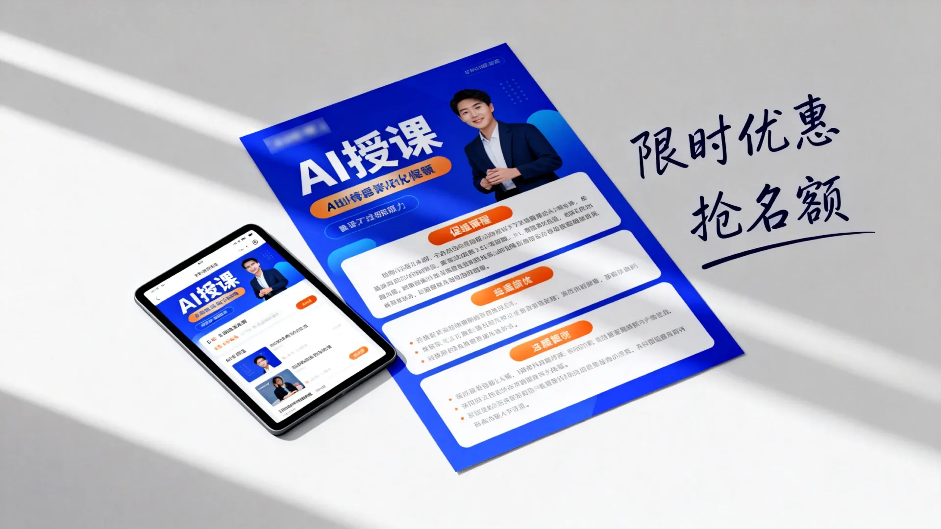 AI授课促销如何省钱? | 限时优惠火热开启抢名额 限时优惠火热开启抢名额